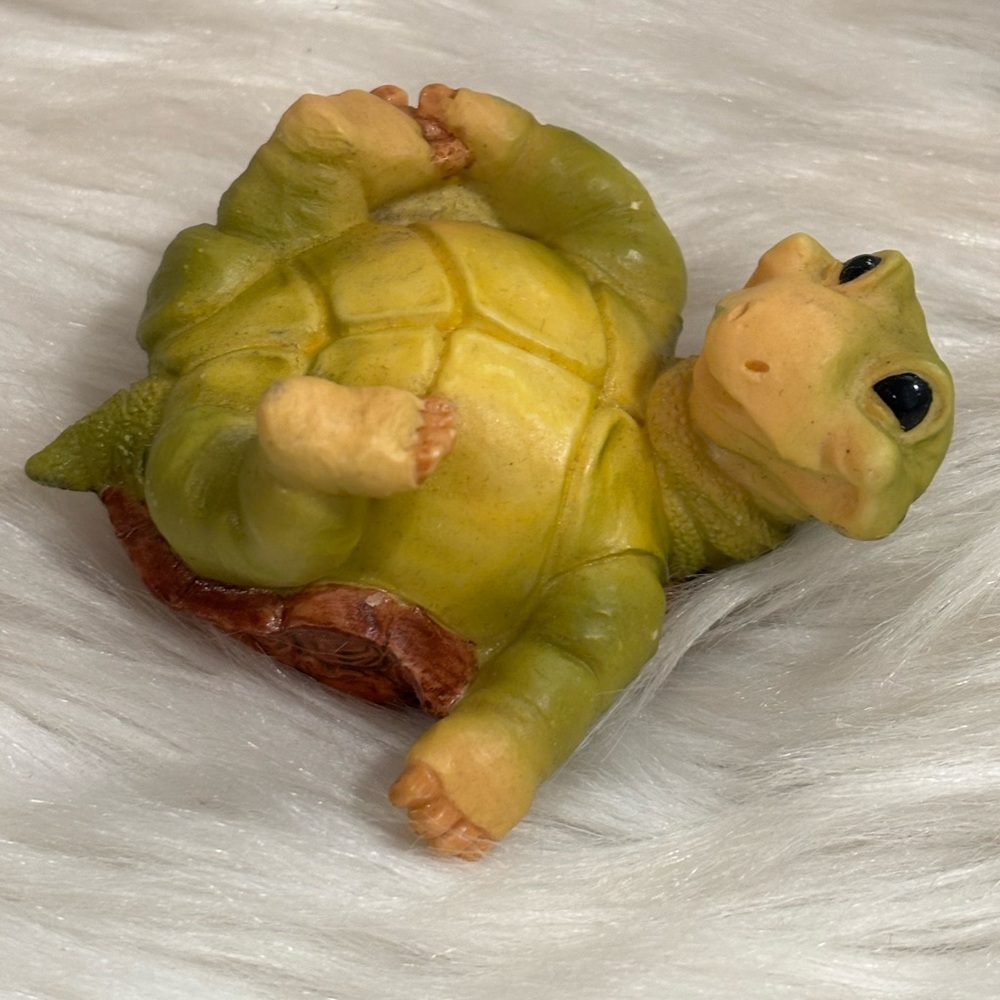 Adorable Small Sea Turtle Figurine